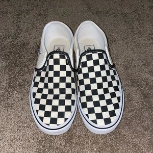 Checkered Vans, Women’s 7.5